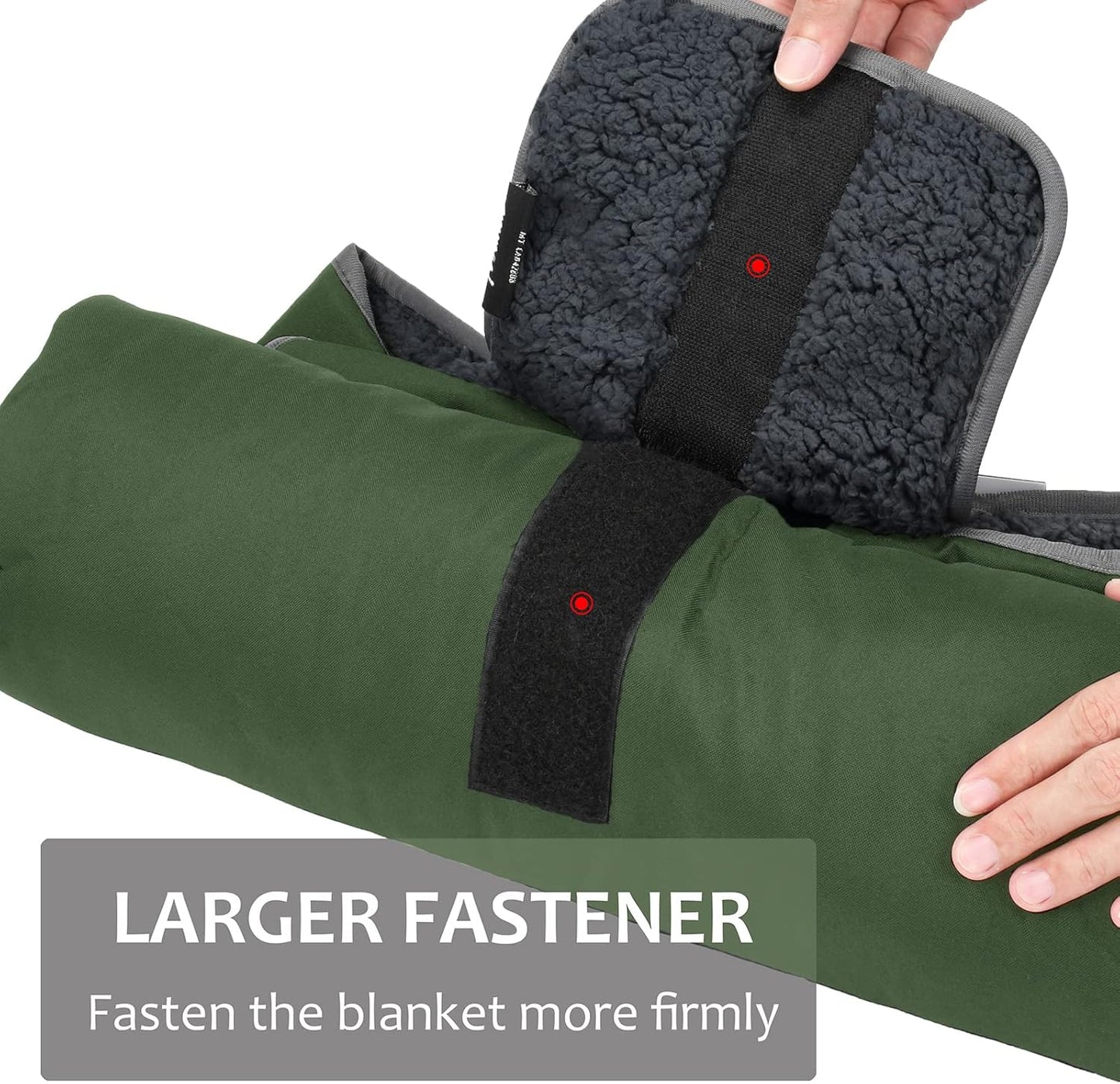 Large Waterproof Outdoor Blanket, Soft Warm Windproof Stadium Blanket with Sherpa Fleece and Foldable for Outdoor Sport, Baseball, Football, Beach, Concerts, Car