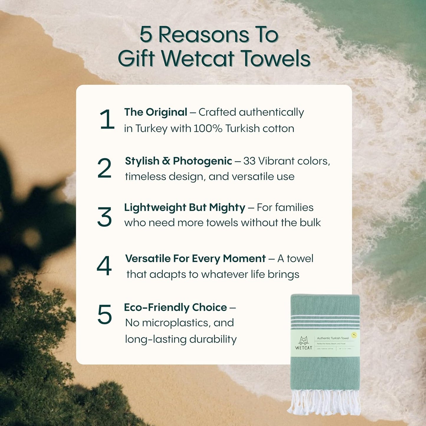 Turkish Beach Towel Oversized (38"X71") 100% Turkish Cotton, Made in Turkey - Sand Free, Extra Large, Ultra Soft, Quick Drying, Compact & Lightweight for Travel - Black