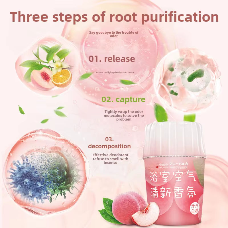 Bathroom Fragrance Deodorant Box Bathroom Fragrance Air Freshener Bedroom Fragrance Toilet Aromatherapy Bathroom Deodorization