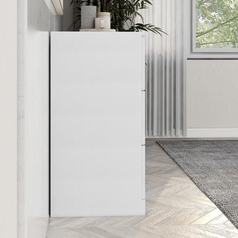 Modern White 6-Drawer Dresser for Bedroom - Ample Storage Wide Chest of Drawers, Sturdy & Safe