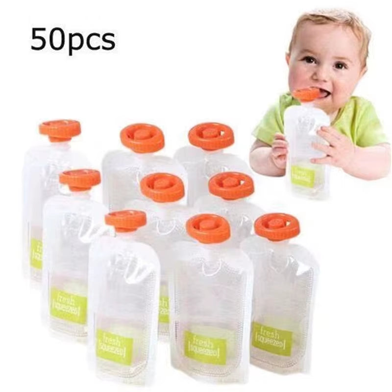 Puree Squeezer Complementary Food Production Manual Baby Food Storage Bag Complementary Food Machine Home Kitchen Dispenser