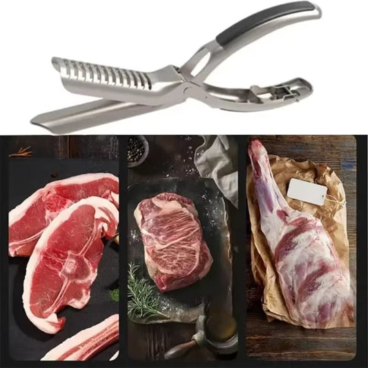 1Pc BBQ Rib Skinner Rib Prep Tool Barbecue Tool for Home Kitchen Restaurant Camping Portable Lightweight Kitchen Accessories